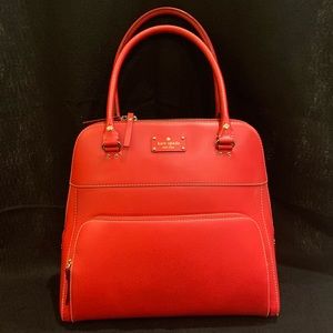 Kate Spade Wellesley Maeda Large Tote in Geranium